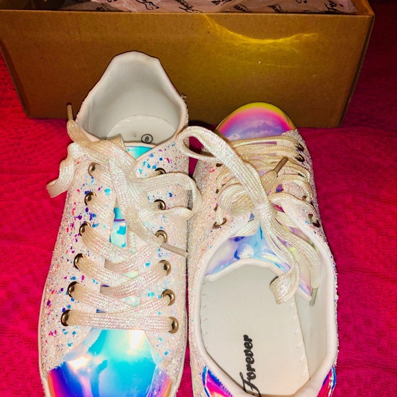 Glitter high fashion sneakers - Picture 2 of 2